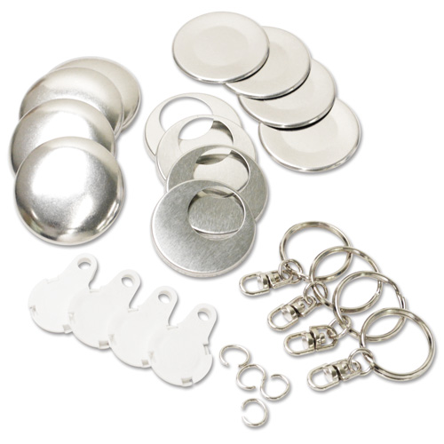 38mmキーホルダーパーツ(白) 50組入 38mmキーホルダーパーツ(白) 50組入